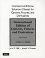 Cover: Student's Solutions Manual for Options, Futures, and Other Derivatives - Pearson