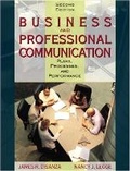 Cover: Business and Professional Communication - Pearson