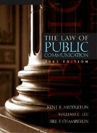 Enlarge image Cover: The Law of Public Communication, 2003 Edition - Routledge