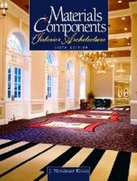 Abbildung von: Materials and Components of Interior Architecture - Pearson