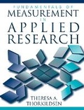 Cover: Fundamentals of Measurement in Applied Research - Pearson