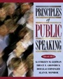 Cover: Principles of Public Speaking - Routledge