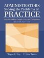 Cover: Administrators Solving the Problems of Practice - Pearson