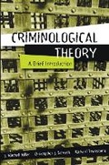 Cover: Criminological Theory - Pearson