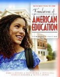 Cover: Introduction to the Foundations of American Education (Book Alone) - Pearson