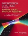Cover: Intervention Strategies to Follow Informal Reading Inventory Assessment - Pearson