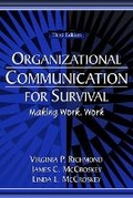 Cover: Organizational Communication for Survival - Pearson