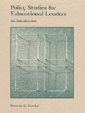 Cover: Policy Studies for Educational Leaders - Pearson