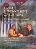 Cover: The Legal Environment of Business - Pearson