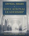 Cover: Critical Issues in Educational Leadership - Pearson