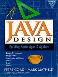 Enlarge image Cover: Java Design - Prentice Hall