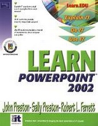 Abbildung von: Learn PowerPoint 2002 Comprehensive - Pearson