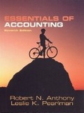 Cover: Essentials of Accounting - Pearson
