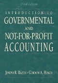 Cover: Introduction to Governmental and Not-for Profit Accounting - Pearson