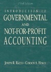 Enlarge image Cover: Introduction to Governmental and Not-for Profit Accounting - Pearson