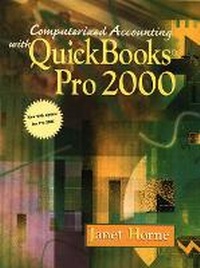 Abbildung von: Computerized Accounting with Quickbooks Pro 2000 with Update for Pro 2001 - Pearson