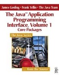 Cover: The Java (TM) Application Programming Interface, Volume 1 - Addison Wesley