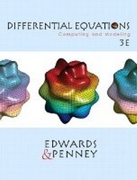 Enlarge image Cover: Differential Equations - Pearson