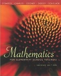 Cover: Mathematics for Elementary School Teachers - Pearson