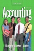 Cover: Accounting Chapters 12 - 26 - Pearson