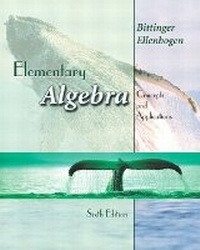 Abbildung von: Elementary Algebra - Pearson