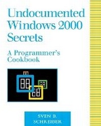 Abbildung von: Undocumented Windows 2000 Secrets - Addison Wesley