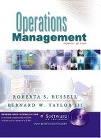 Enlarge image Cover: Operations Management and Student CD - Pearson