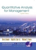 Cover: Quantitative Analysis for Management and Student CD-ROM - Pearson
