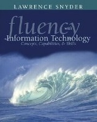 Enlarge image Cover: Fluency with Information Technology - Pearson