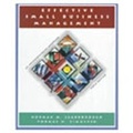 Cover: Effective Small Business Management - Pearson
