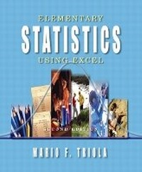 Abbildung von: Elementary Statistics Using Excel - Pearson
