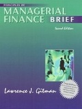 Cover: Principles of Managerial Finance, Brief - Pearson