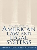 Cover: American Law and Legal Systems - Routledge