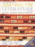 Cover: Anthology of American Literature - Pearson