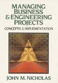 Cover: Managing Business and Engineering Projects - Pearson