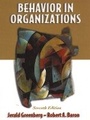 Cover: Behavior in Organizations - Pearson