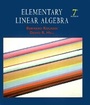 Cover: Elementary Linear Algebra - Pearson