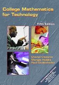 Enlarge image Cover: College Mathematics for Technology - Pearson