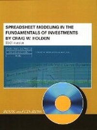 Enlarge image Cover: Spreadsheet Modeling in the Fundamentals of Investments Book and CD-ROM - Pearson