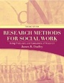 Cover: Research Methods for Social Work - Pearson