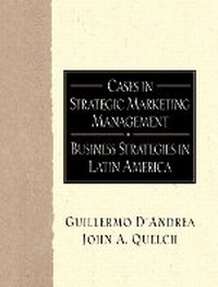 Enlarge image Cover: Cases in Strategic Marketing Management - Pearson