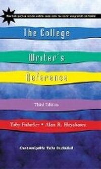 Enlarge image Cover: The College Writer's Reference - Pearson