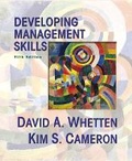 Cover: Developing Management Skills - Pearson