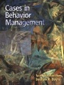 Cover: Cases in Behavior Management - Pearson