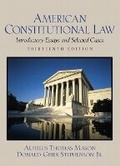 Cover: American Constitutional Law - Routledge