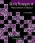 Cover: Quality Management - Pearson