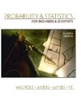 Cover: Probability and Statistics for Engineers and Scientists - Pearson
