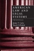Cover: American Law and Legal Systems - Routledge