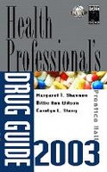 Cover: Prentice Hall Health Professionals Drug Guide 2003 - Pearson