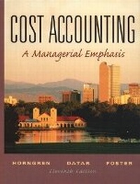 Enlarge image Cover: Cost Accounting - Pearson